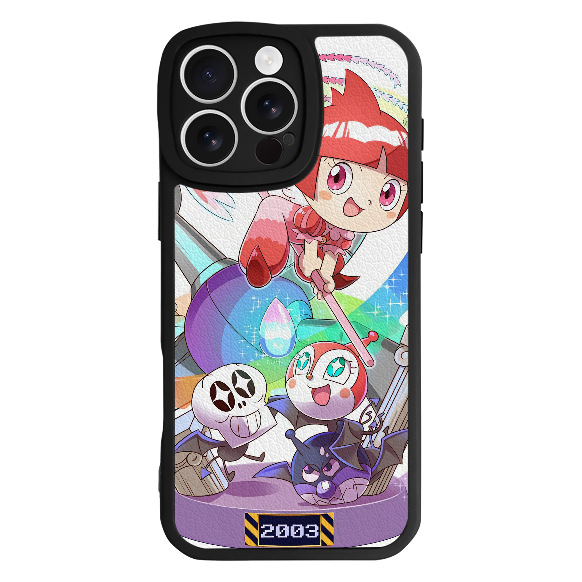 （画像用） アンパンマン Anpanman 【iPhone 16シリーズ対応】シリコンスマホケース（レザー調） 材質：シリコン